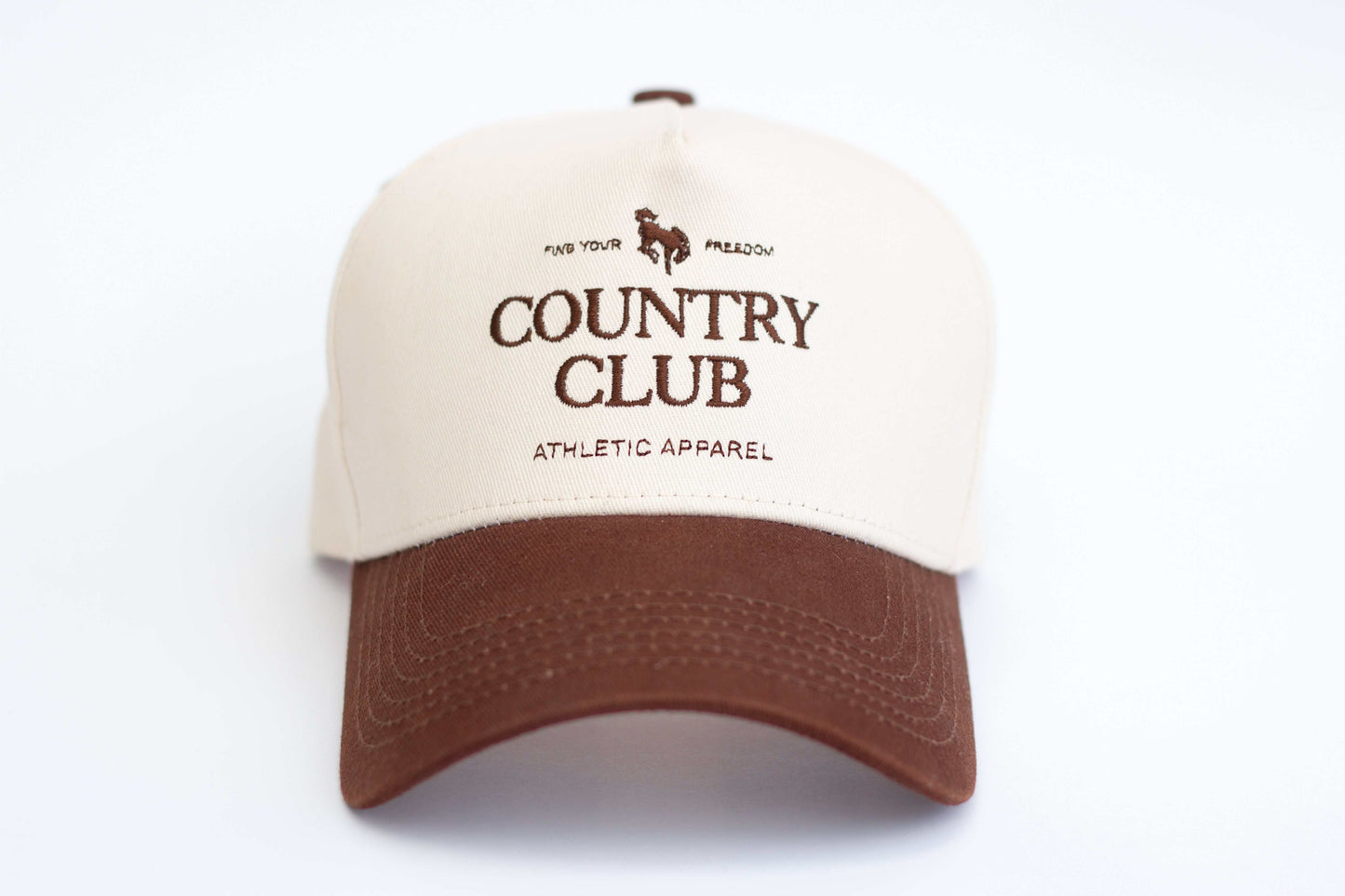 Tan and Brown Snapback