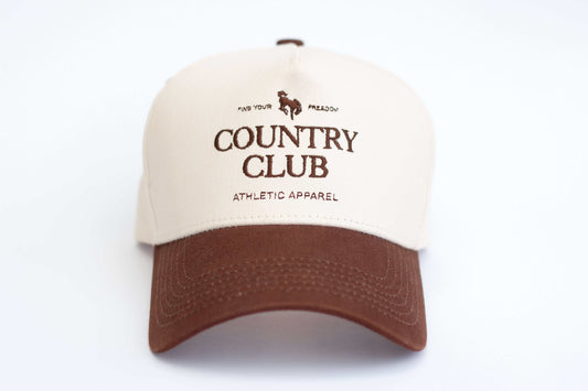 Tan and Brown Snapback