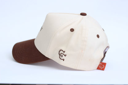 Tan and Brown Snapback